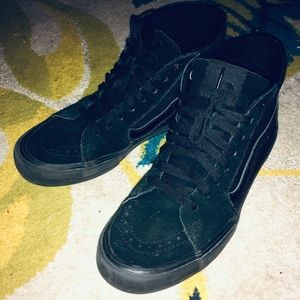 Vans skate high’s ultracush In all black